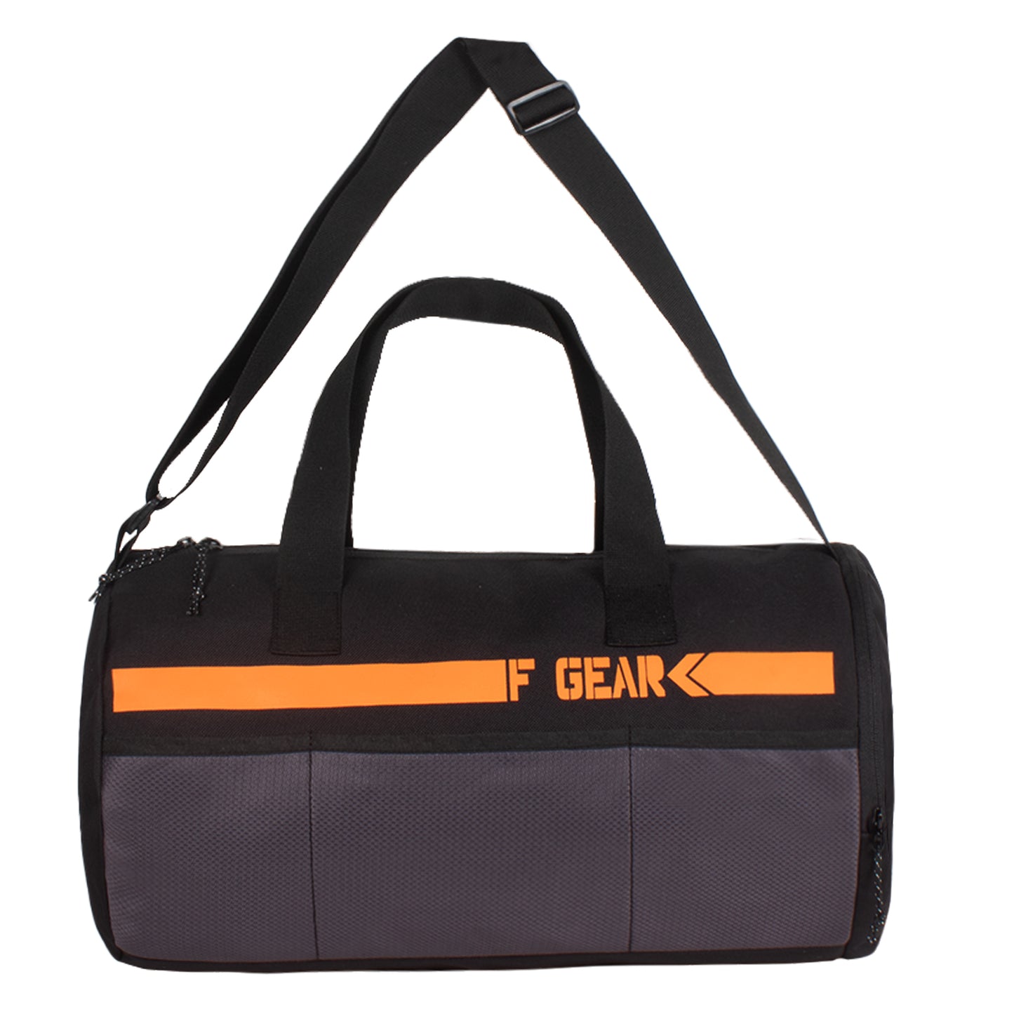 Woods 25L Black Orange Gym Bag