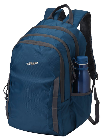 Raider 30L Prussian Blue Backpack with Rain Cover