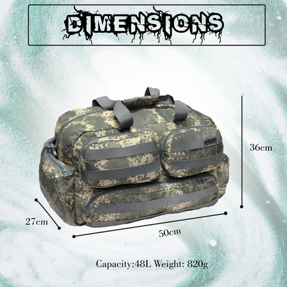 Skyler 48L Marpat ACV Travel Duffel Bag