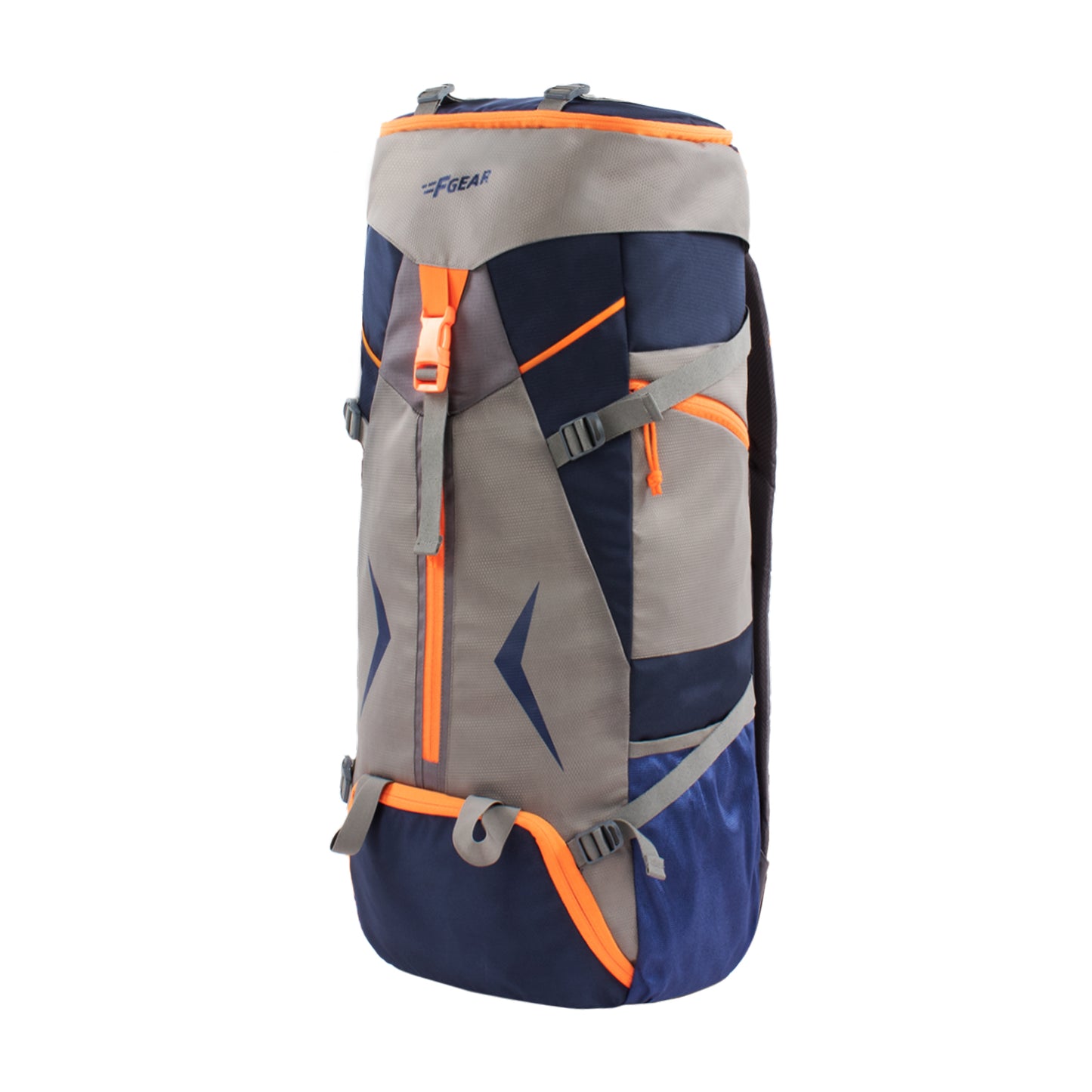 Nostradamus 43L Navy Grey Orange Rucksack