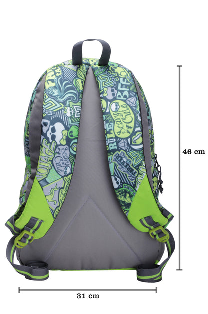 Burner P2 19L Green Backpack