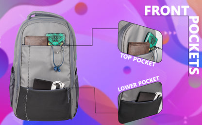 Arigato 32L Grey Laptop Backpack