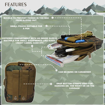 Lexan Marpat WL Camo Waist Bag