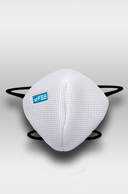 F Gear Pearl F95 Mask White Pack of 1 Safeguard 7 layer ISO CE SITRA lab certified >95% Bacteria Filtration