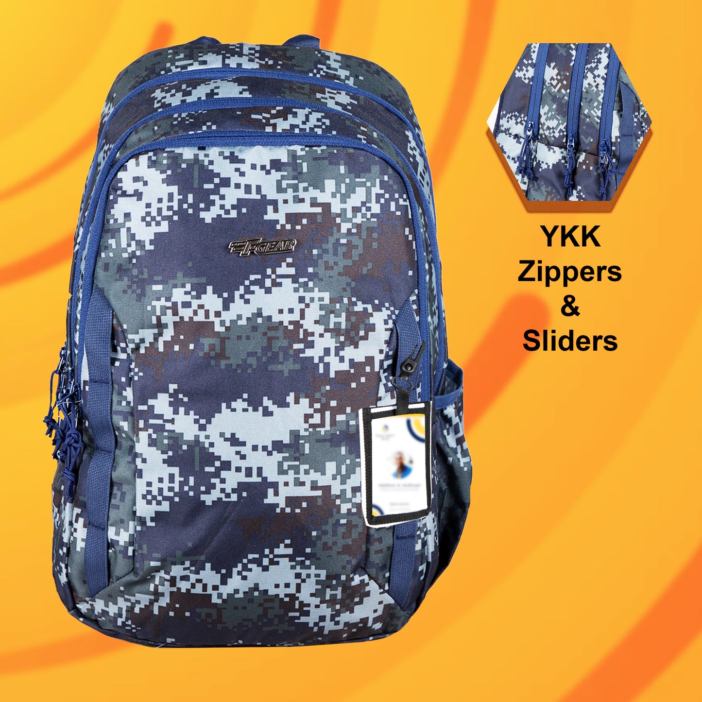 Military Raider 30L Marpat Navy Digital Camo Backpack with Rain Cover
