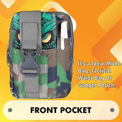 Lexan Woodland Camo Waist Bag