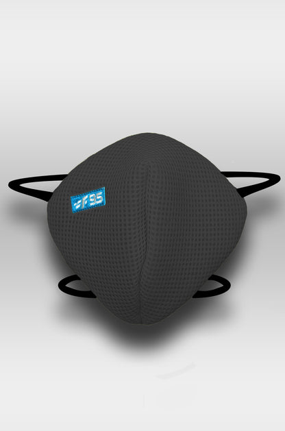 F Gear Pearl F95 Mask Grey Pack of 1 Safeguard 7 layer ISO CE SITRA lab certified >95% Bacteria Filtration