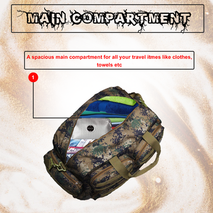 Skyler 48L Marpat WL Travel Duffel Bag