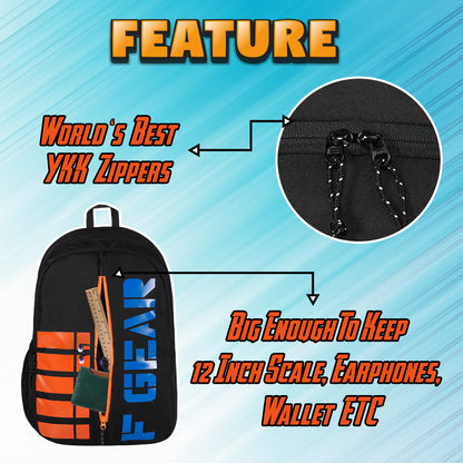 Hawking 34L Black File Backpack