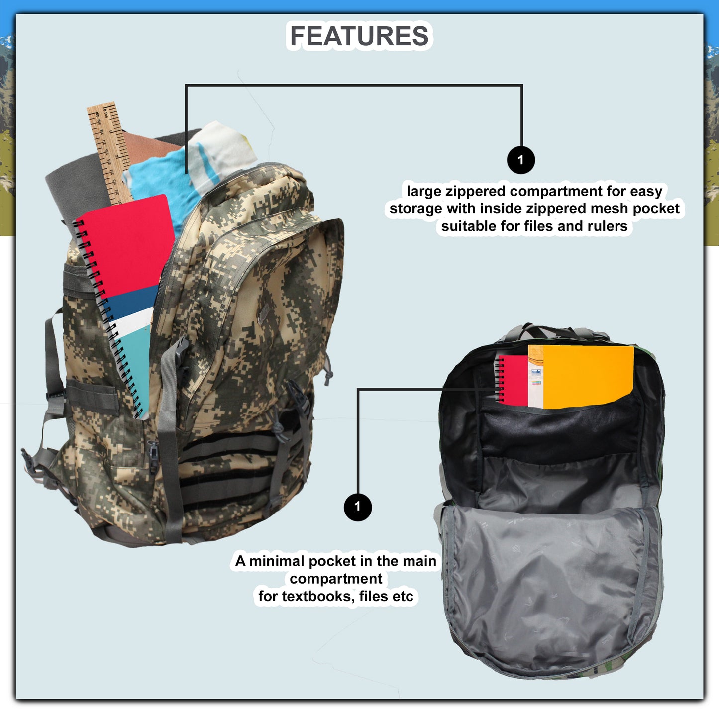 Armour 40L Marpat ACV Rucksack