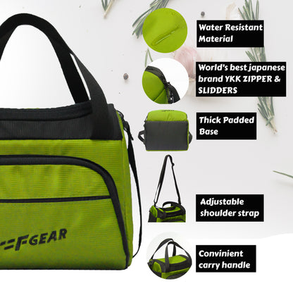Yolo 6L F Green Black Lunch Bag