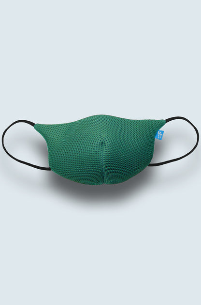 F Gear Coroguard F95 Mask Sea Green Pack of 1 Safeguard 7 layer ISO CE SITRA lab certified >95% Bacteria Filtration