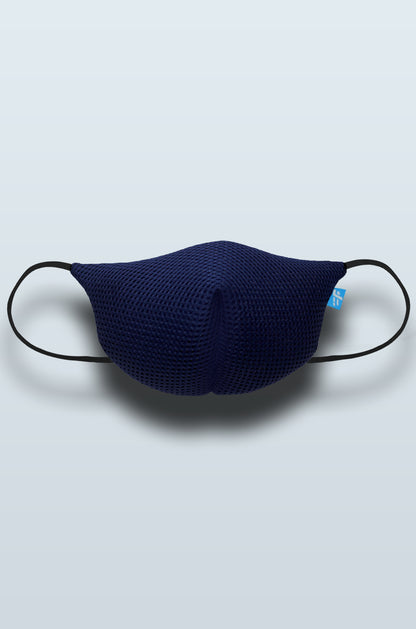 F Gear Coroguard F95 Mask Navy Blue Pack of 1 Safeguard 7 layer ISO CE SITRA lab certified >95% Bacteria Filtration