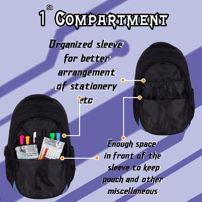 Galileo 29L Lavender Black Backpack