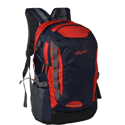 Fortune 27L Navy Blue Red Rucksack