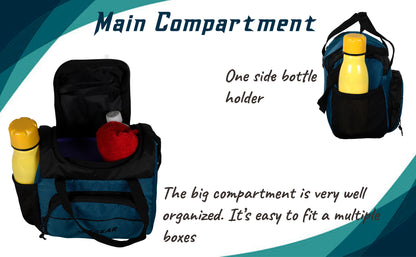 Yolo 6L Marine Blue Black Lunch Bag