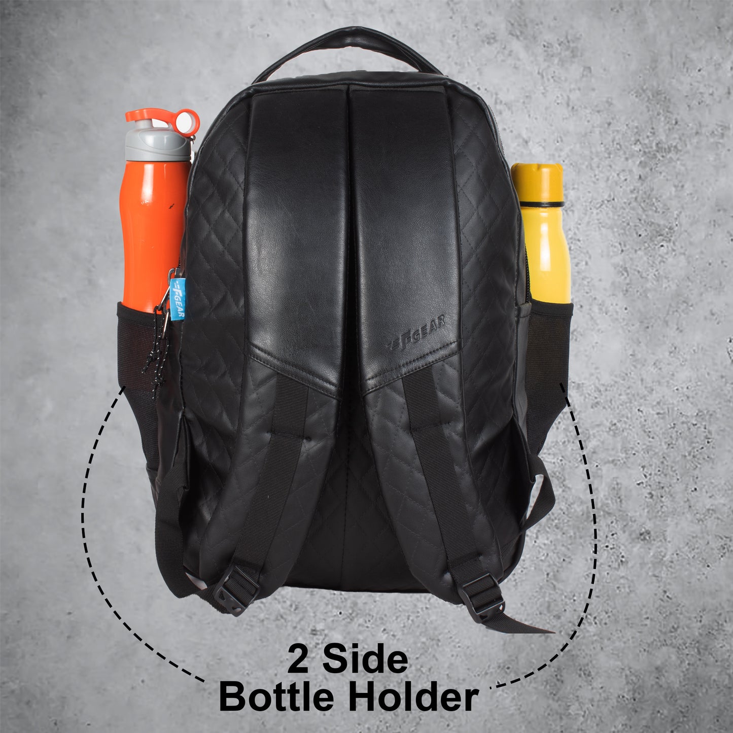 Sedna 27L Black Laptop Backpack