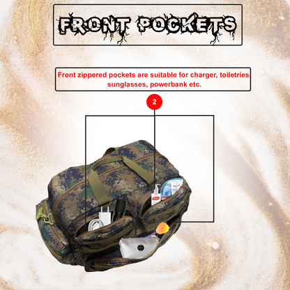 Skyler 48L Marpat WL Travel Duffel Bag