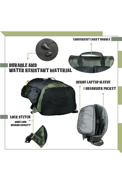 Cyrus 32L ERDL O Green Digital Camo Laptop Backpack