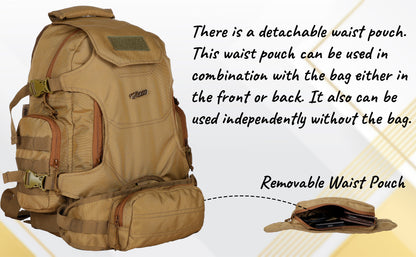 Military Ambush 32L Khaki Rucksack