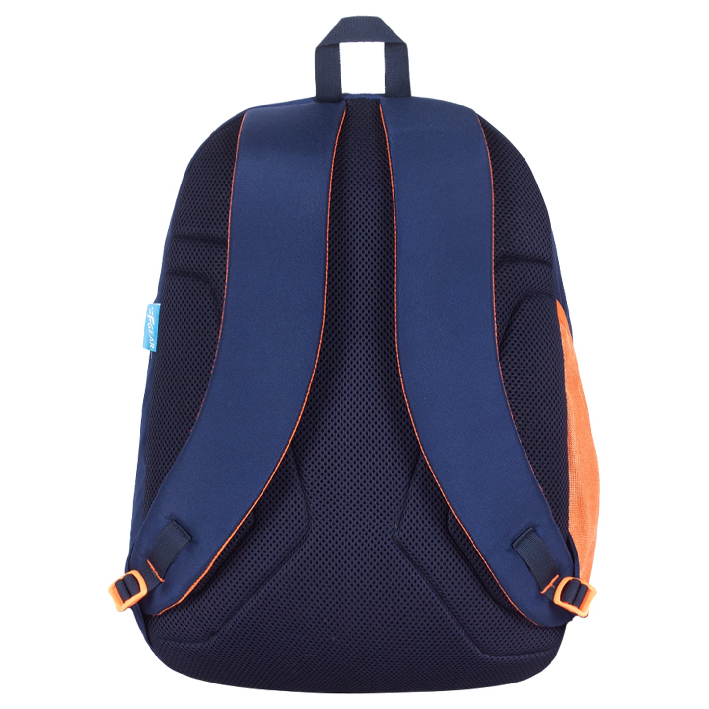 Scholar 26L Navy and Orange Backpack