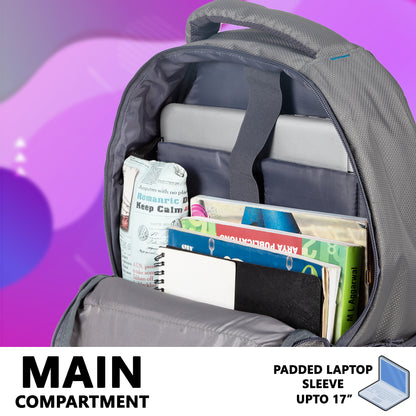 Arigato 32L Grey Laptop Backpack