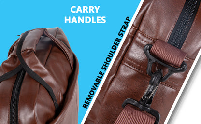 Aristo 11.5L Brown Office Bag
