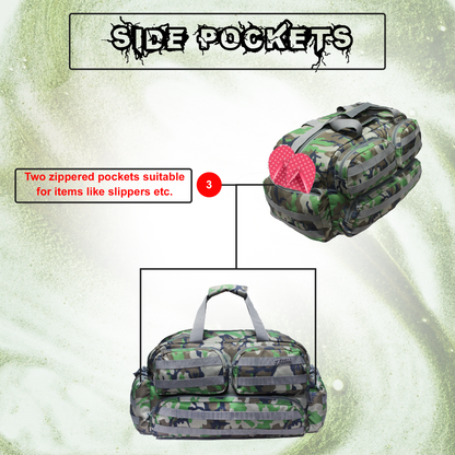 Skyler 48L Woodland Travel Duffel Bag