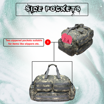 Skyler 48L Marpat ACV Travel Duffel Bag
