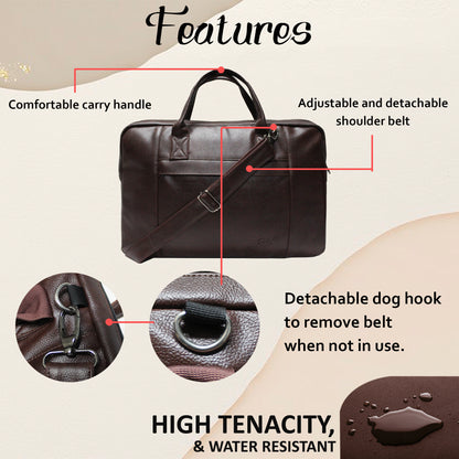 Nova Executive 8L Tan Office Bag