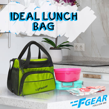 Yolo 6L F Green Black Lunch Bag
