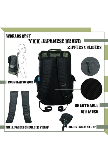 Cyrus 32L ERDL O Green Digital Camo Laptop Backpack