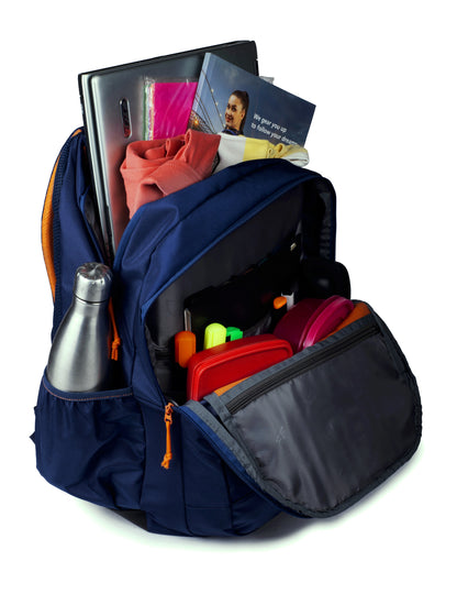 Amigo 37L Guc Navy Orange Backpack