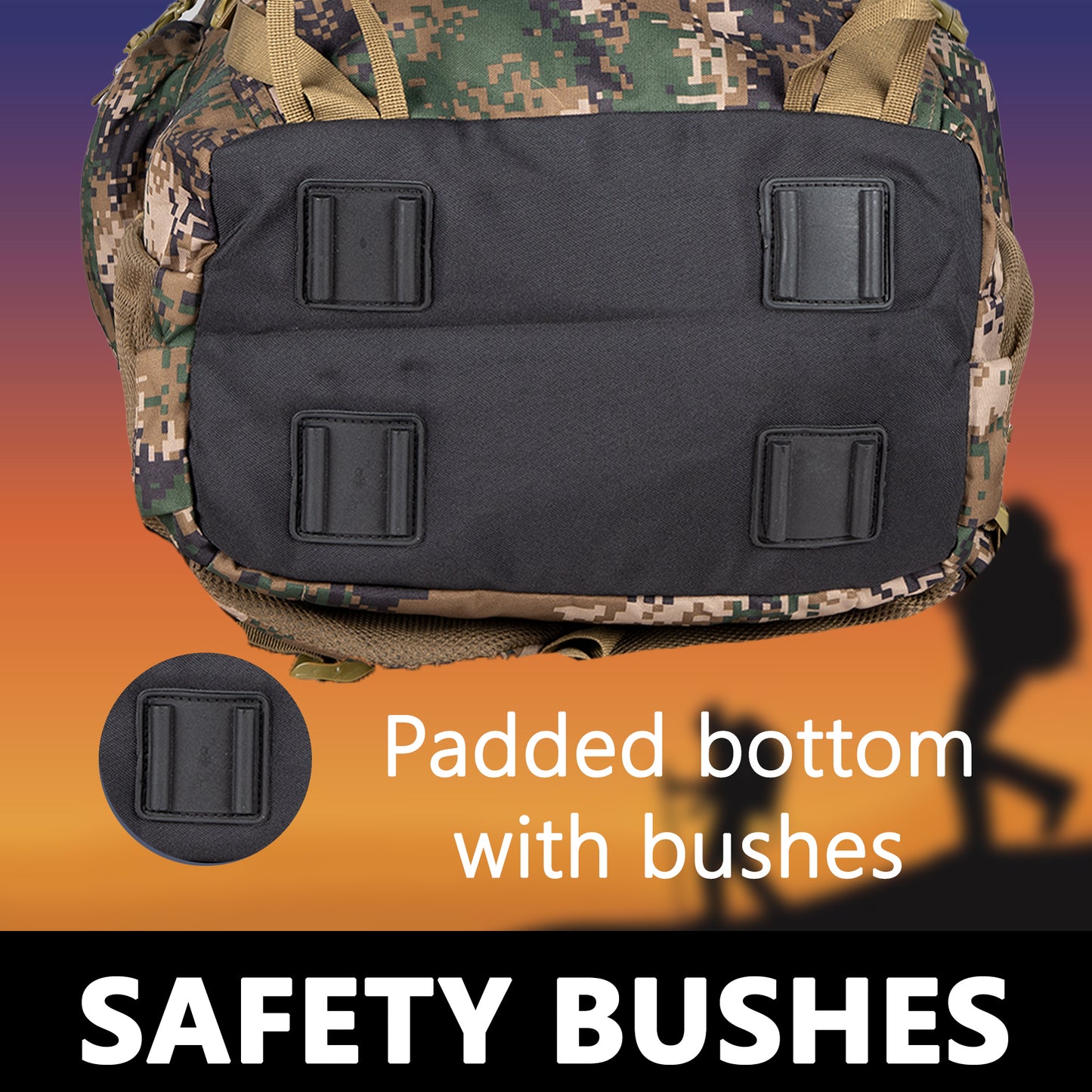 Military Neutron 50L Marpat WL Digital Camo Rucksack