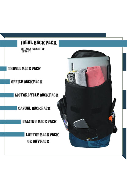 Cyrus 32L ERDL Blue Digital Camo Laptop Backpack
