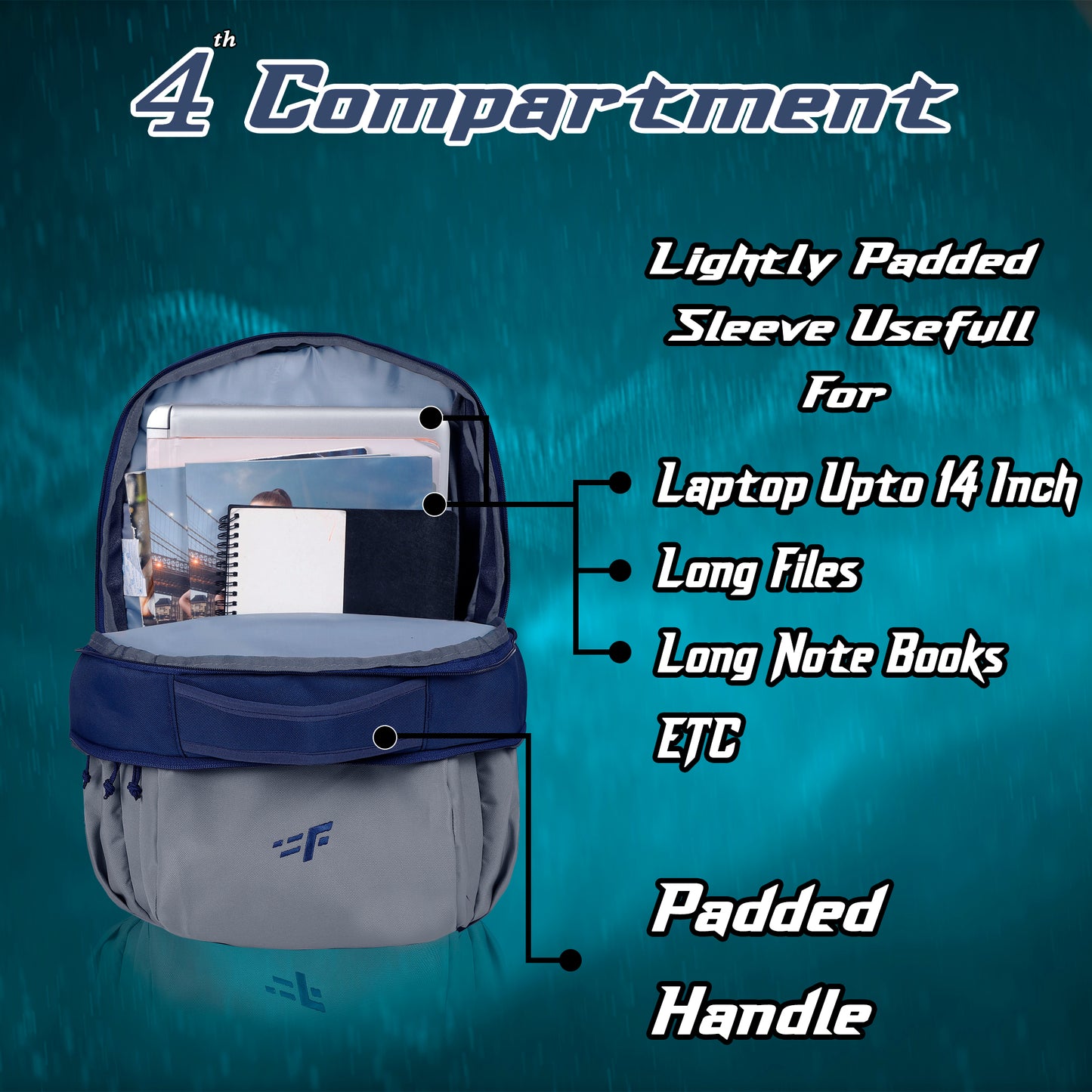 Dynamo 35L Navy Lt Grey Backpack