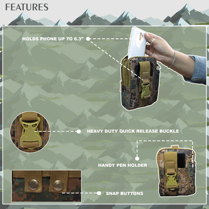 Lexan Marpat WL Camo Waist Bag