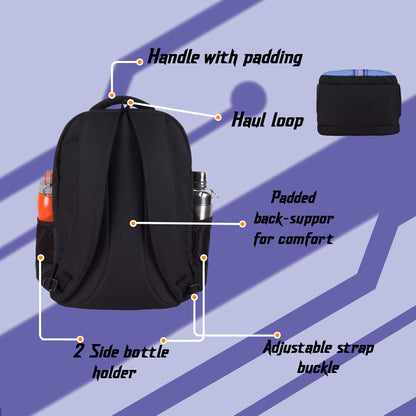 Galileo 29L Lavender Black Backpack