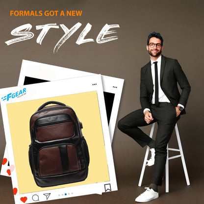 Mantra V2 28L Brown Laptop Backpack