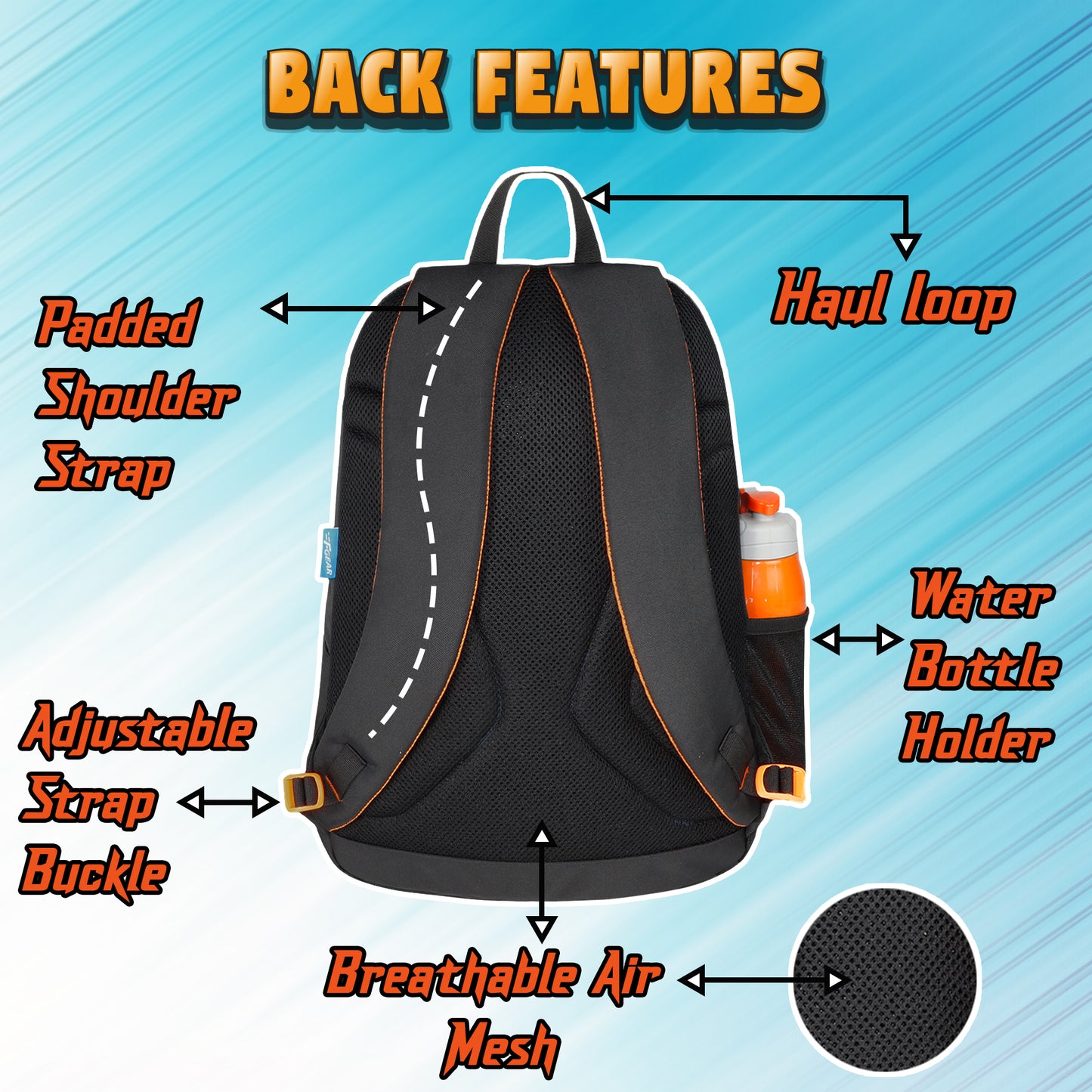 Hawking 34L Black File Backpack