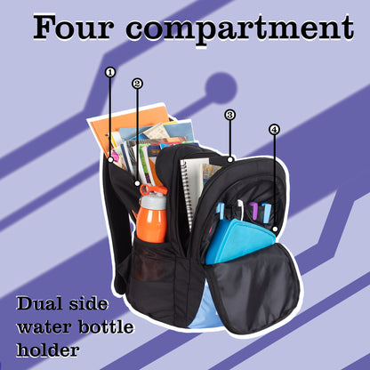 Galileo 29L Lavender Black Backpack