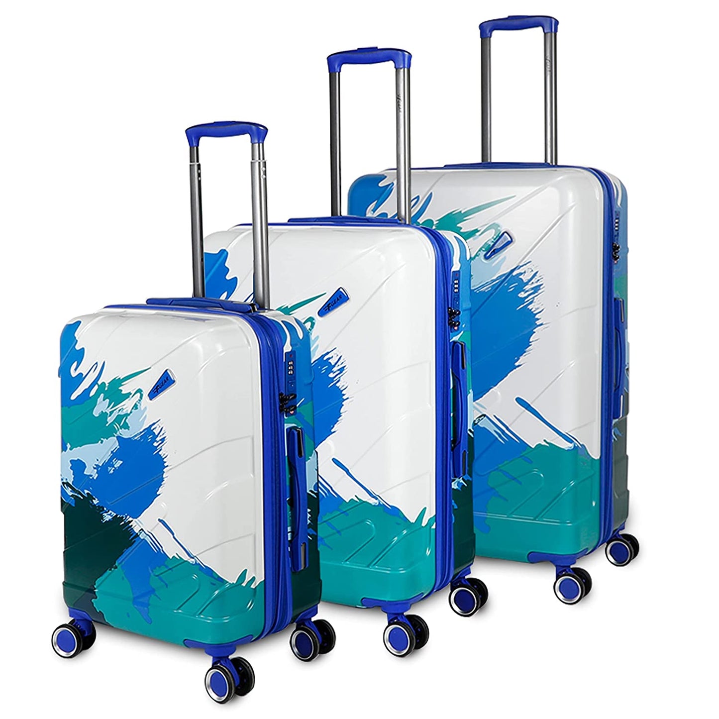 Picasso Blue Suitcase Set of 3