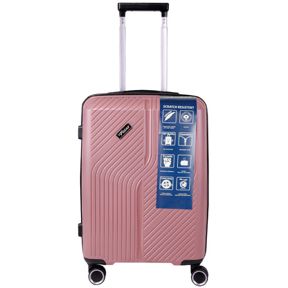 STV PP04 20" Rose  Expandable Cabin (Small) Suitcase