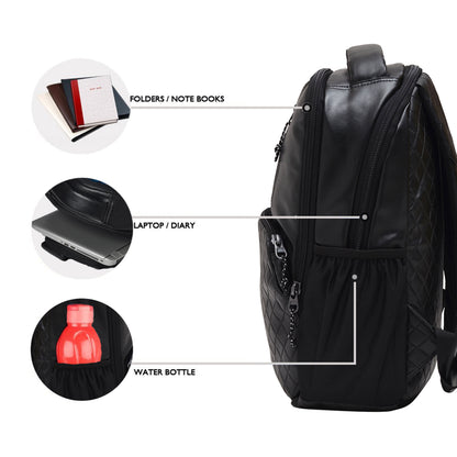CEO 25L Black Laptop Backpack