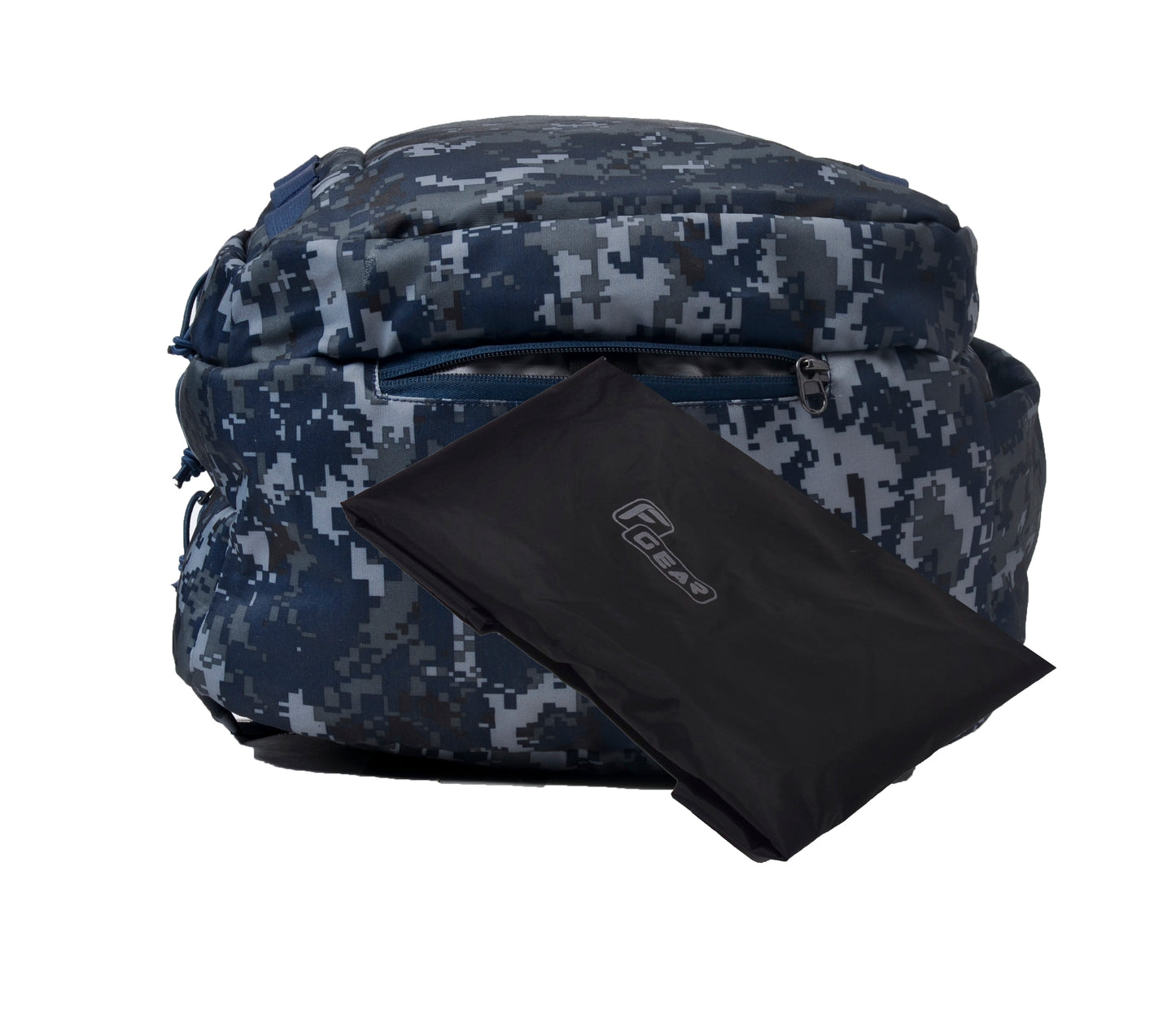 Military Raider 30L Marpat Navy Digital Camo Backpack with Rain Cover