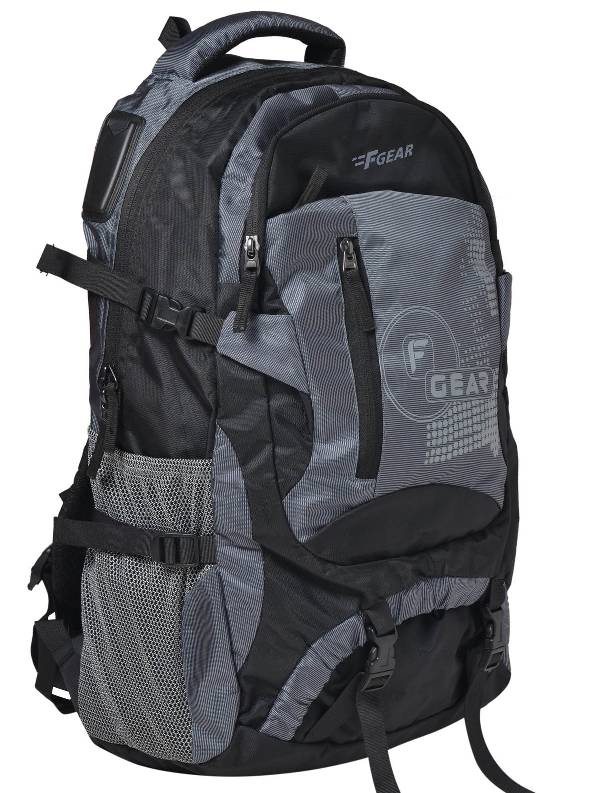 Fger F Gear Orion Polyester Grey Trekking Bag - Hiking & Trekking Backpacks ...