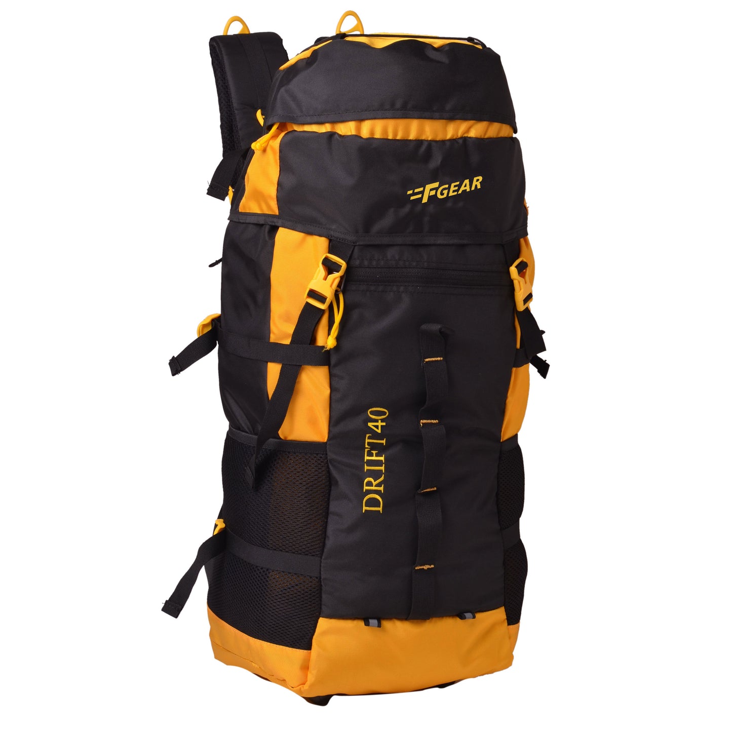 Drift 40L Black Yellow Rucksack