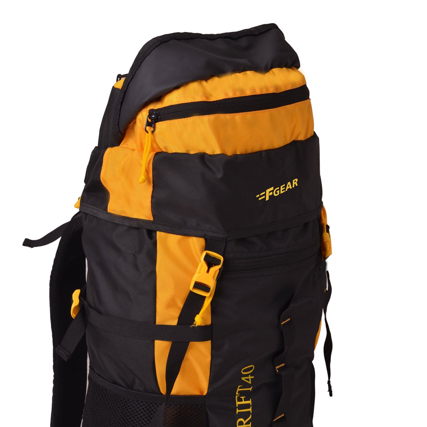 Drift 40L Black Yellow Rucksack