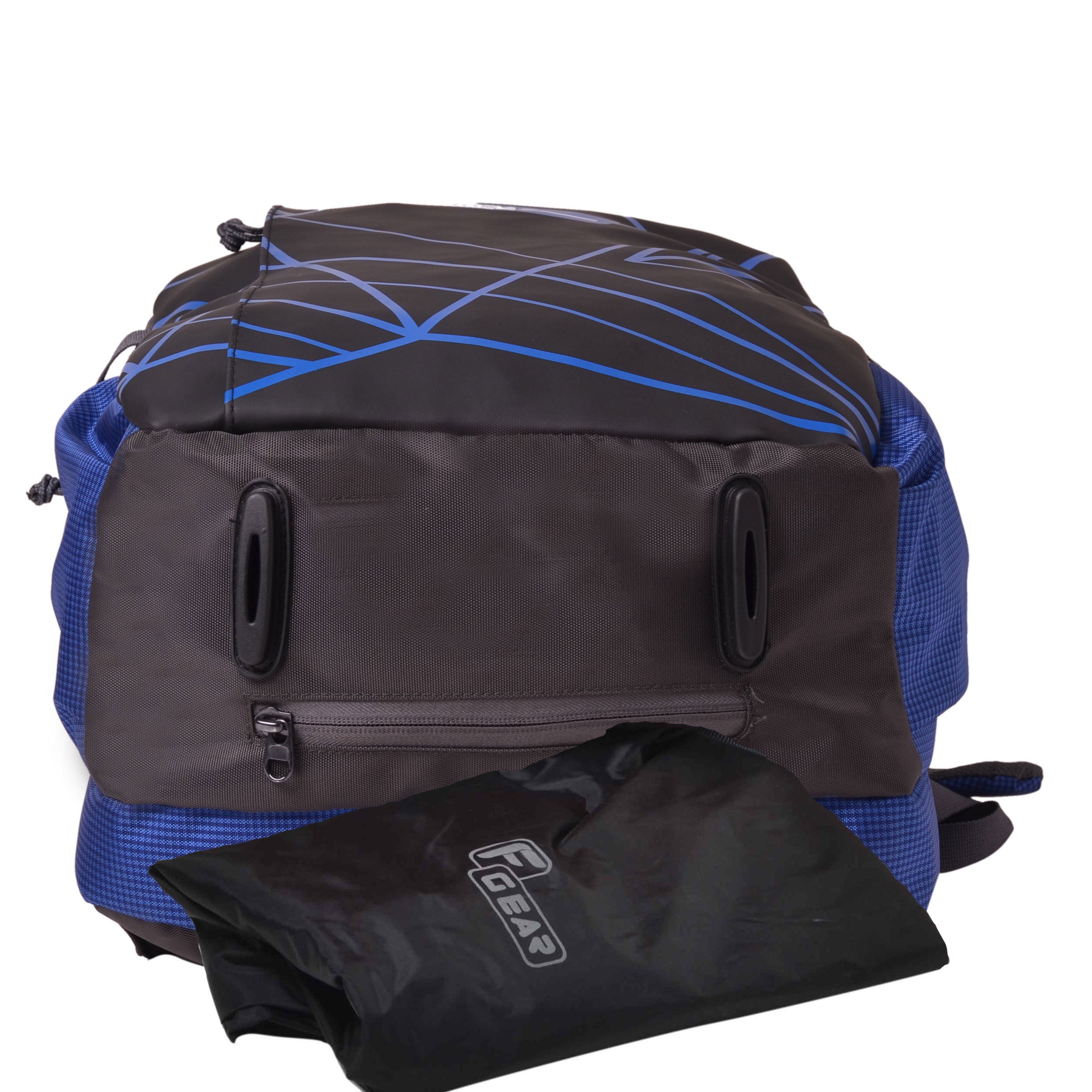 Talent 32L Navy Blue Black Laptop Backpack With Rain Cover F Gear.in