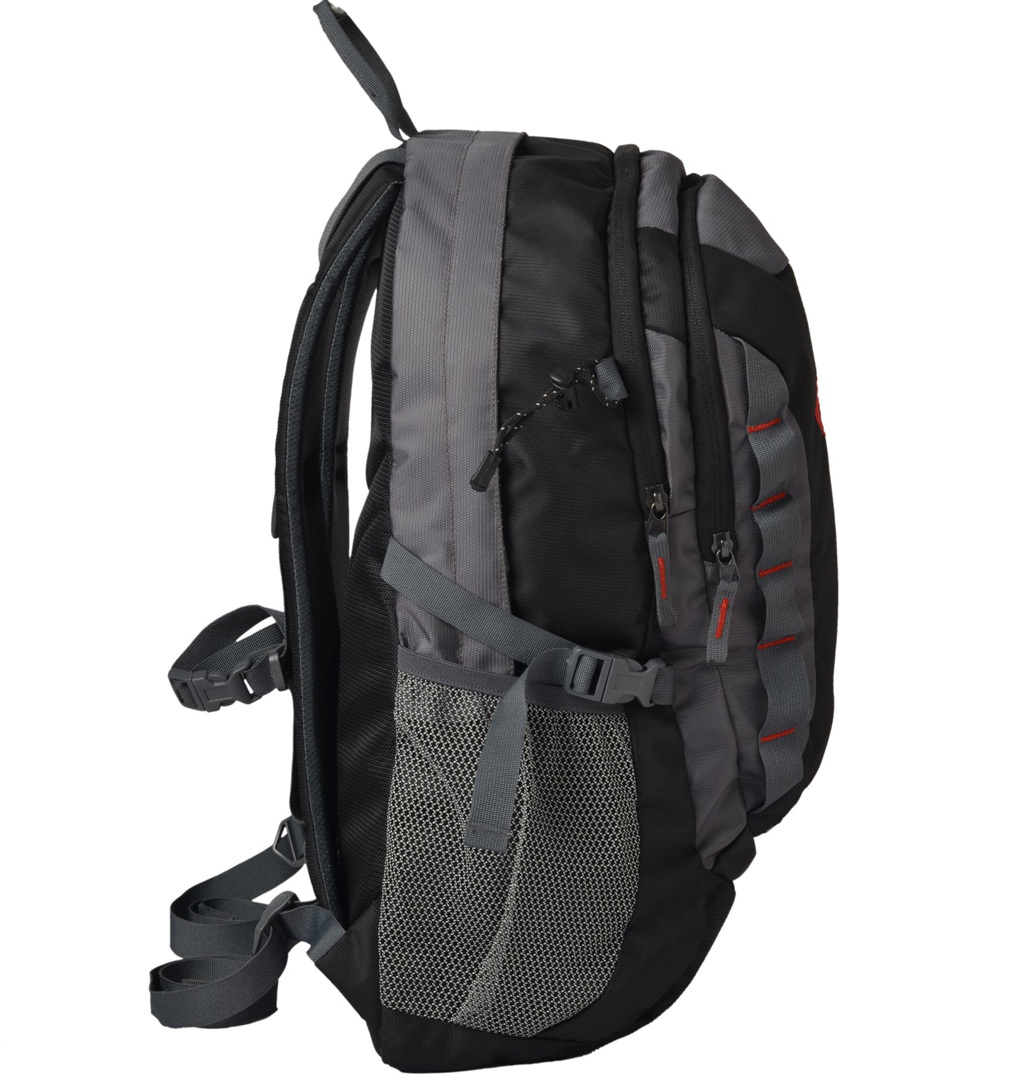 Fortune 27L Black Grey Rucksack